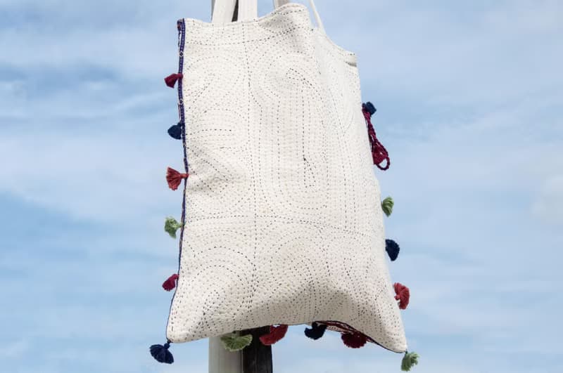 手工刺繡側背包 民族風包  波西米亞肩背包 boro刺繡包-草原風景