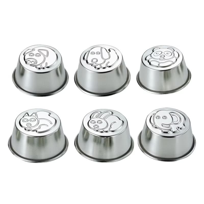 日本【SALUS 佐藤金屬】動物布丁模