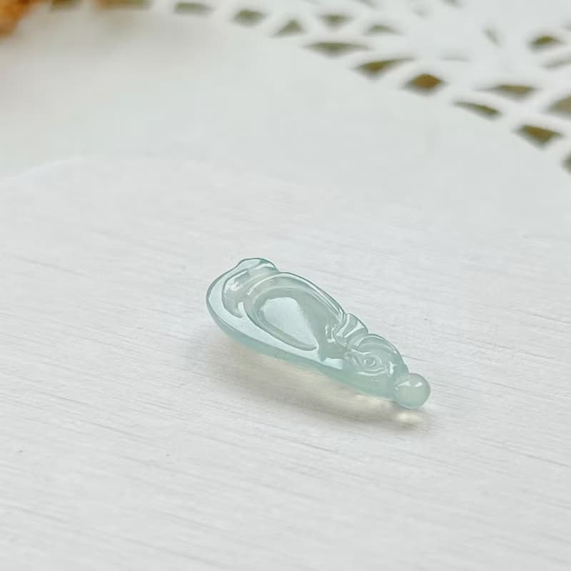 冰種翡翠魚 | 天然緬甸A貨翡翠 | 送禮