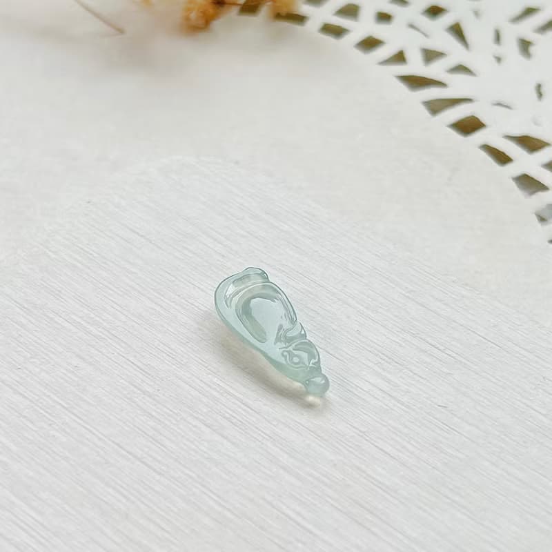 冰種翡翠魚 | 天然緬甸A貨翡翠 | 送禮