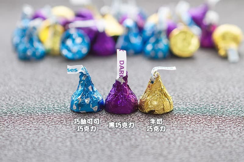 婚禮小物 KISSES水滴巧克力8顆入小禮盒(Tiffany色緞帶)