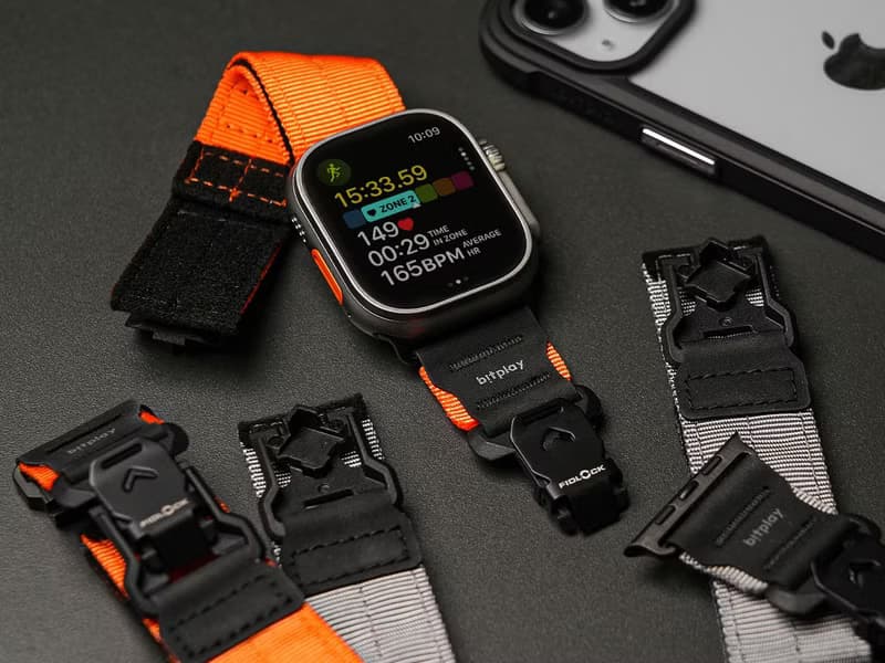 【bitplay】Fidlock瞬扣錶帶 黑釦 Apple Ultra/46/45/44mm