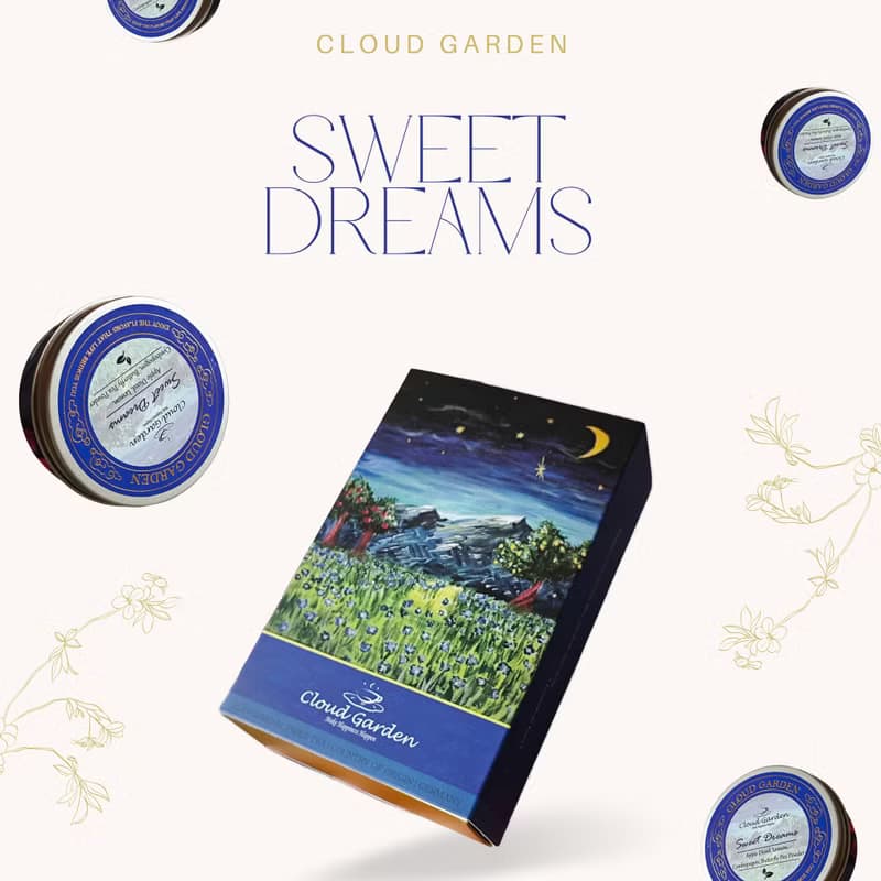 【德國茶】月伴晚星 | 安睡茶 50g 小茶罐 茶葉 茶包 草本 茶包