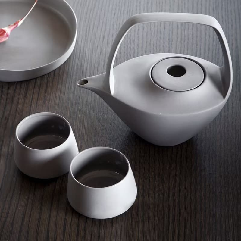 【3,co】水波提樑壺禮盒組(4件式) - 灰