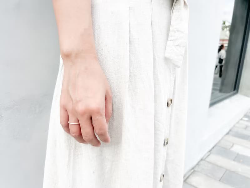 圈型戒【RSB1010】純銀手工戒.男戒.女戒.對戒
