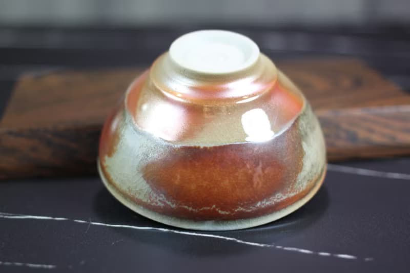 【母親節禮物】天目釉 柴燒茶杯 鶯歌陶藝名家葉敏祥作品