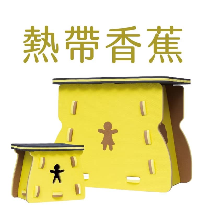 夾心餅乾椅(一桌一椅同色系)
