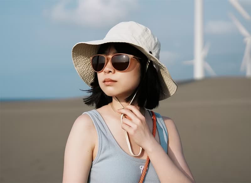 2is MavisH 太陽眼鏡 偏光 梨形框│珊瑚色│