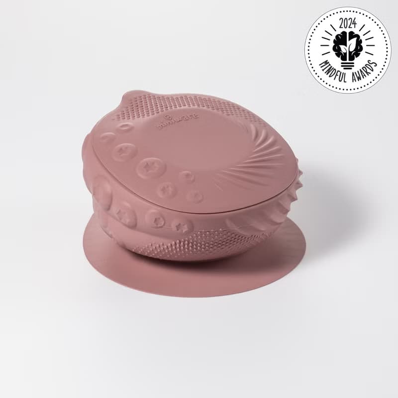 五感寶貝鉑金矽膠碗 (專利設計/FDA認證/LFGB認證)