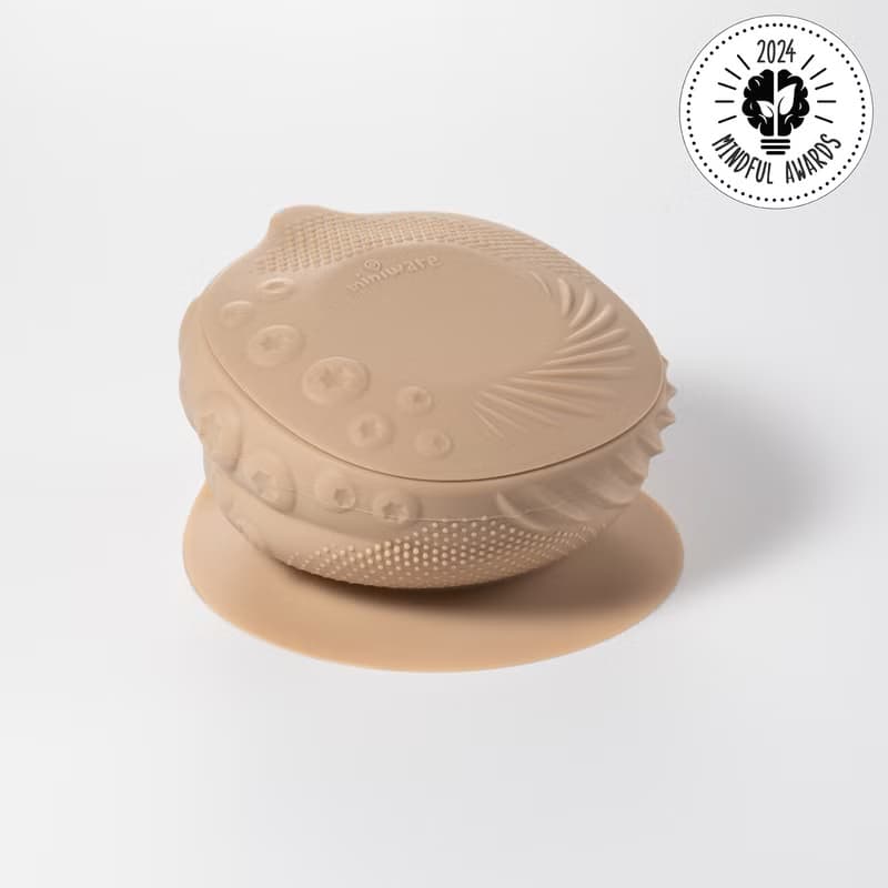 五感寶貝鉑金矽膠碗 (專利設計/FDA認證/LFGB認證)