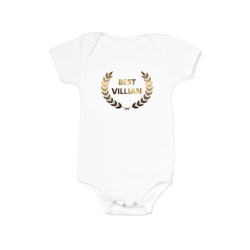 Baby Rompers - BEST VILLAIN 