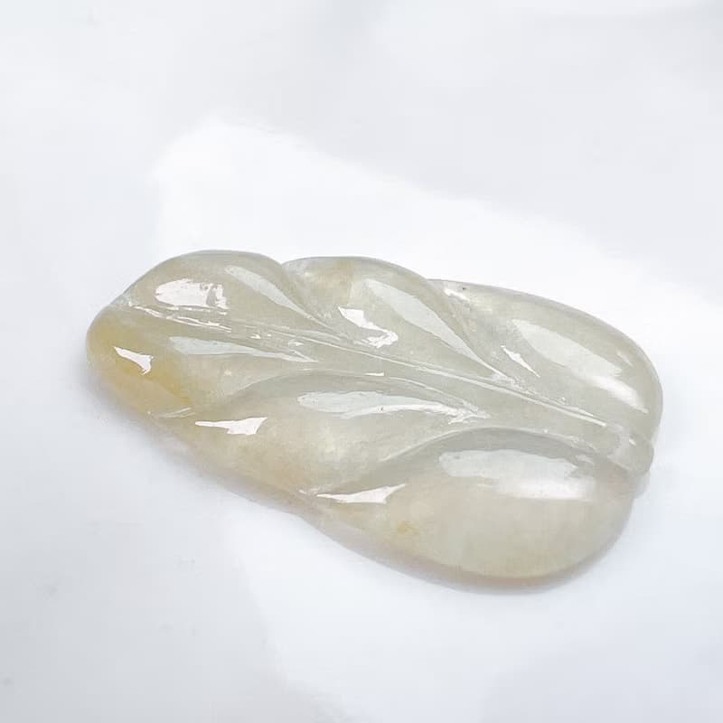 【一葉致富】冰種翡翠葉子 | 天然緬甸A貨翡翠 | 送禮