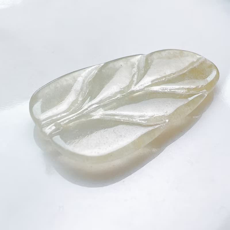 【一葉致富】冰種翡翠葉子 | 天然緬甸A貨翡翠 | 送禮