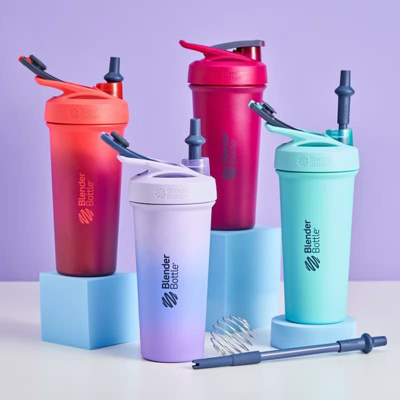 【BlenderBottle】Sleek 保冰保溫杯 740ml 不鏽鋼搖搖杯