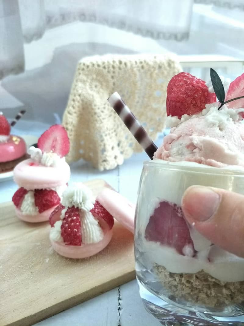 【體驗】【 1人開班】莓好時光-草莓季仿真甜點蠟燭課程