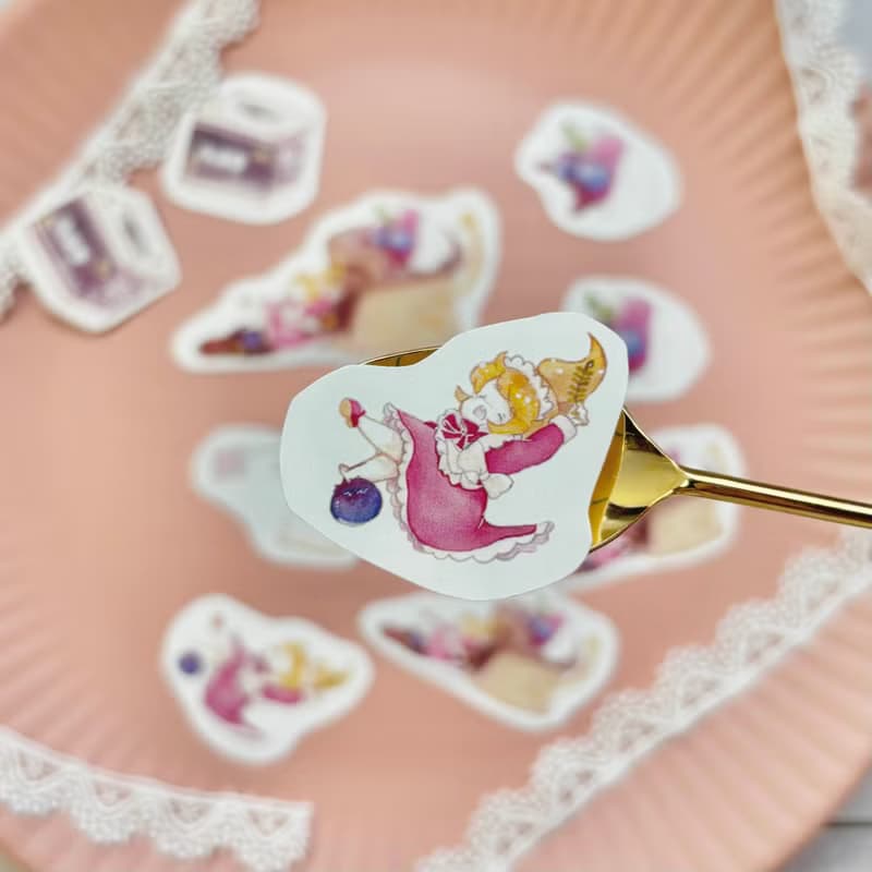 フレークシール　フォンダンショコラセット