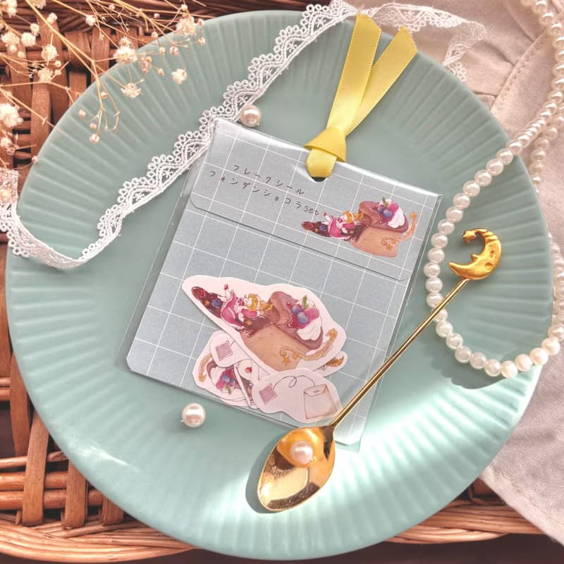 フレークシール　フォンダンショコラセット