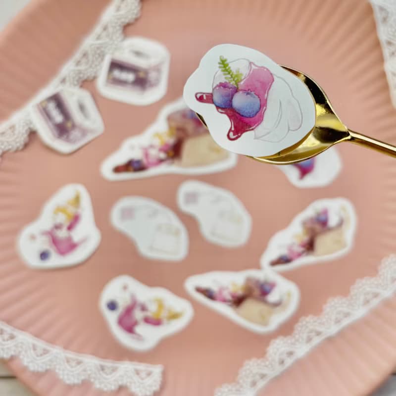 フレークシール　フォンダンショコラセット