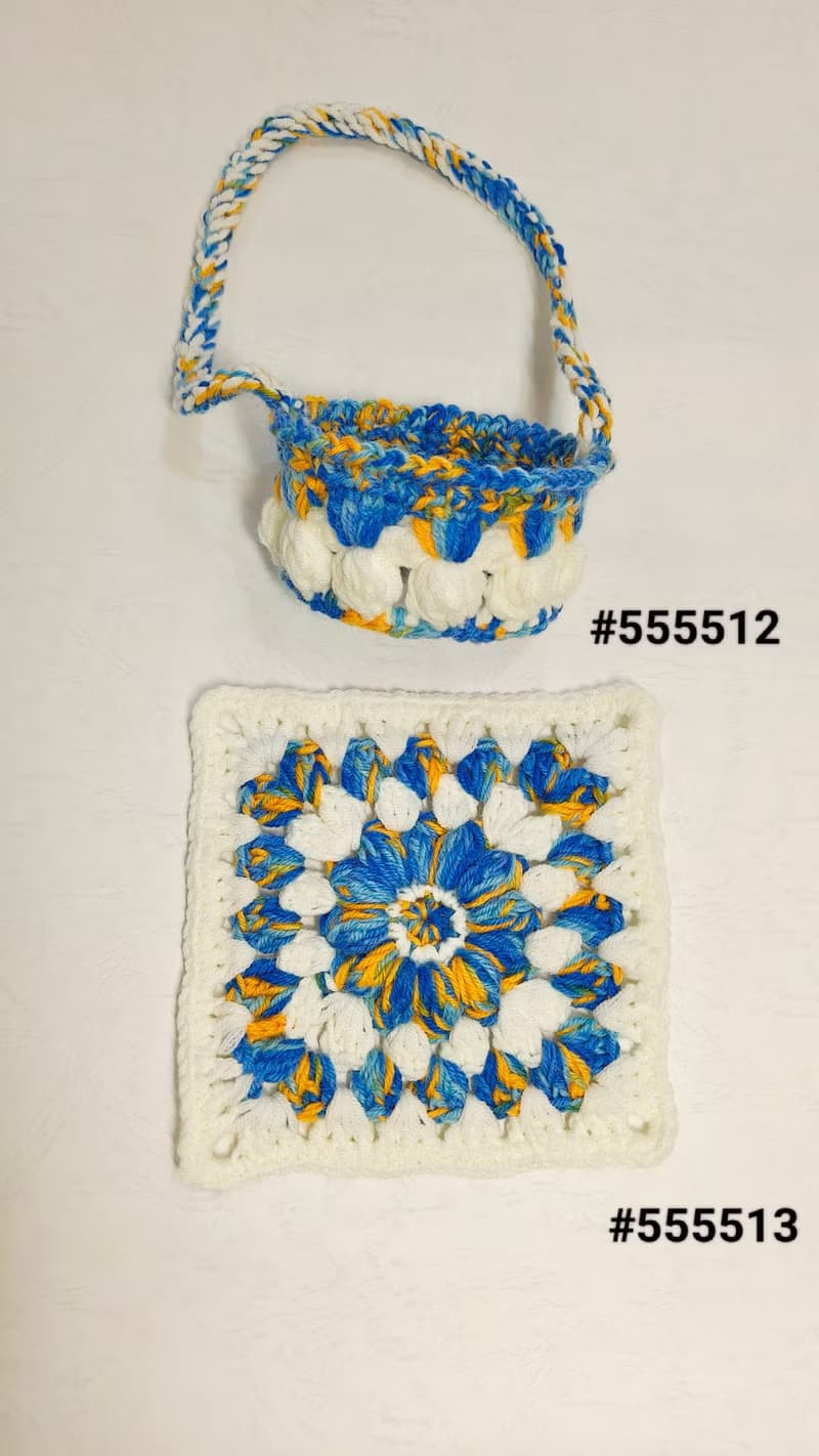 名畫色系杯墊 親愛的梵谷 我把油畫中的星空鉤織成杯墊了