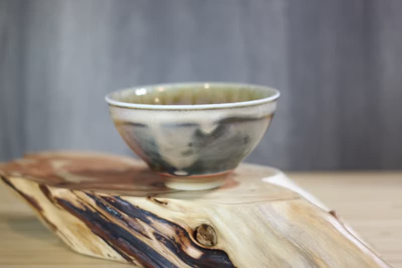 【母親節禮物】120ml 天目釉 柴燒茶杯 鶯歌名家葉敏祥手工作品