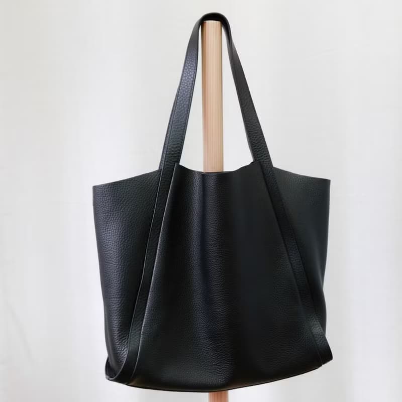 The Workmate Tote・經典黑・Daily Bag・型格日常真皮托特・極簡
