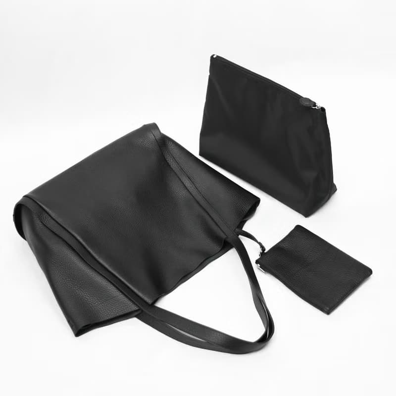 The Workmate Tote・經典黑・Daily Bag・型格日常真皮托特・極簡