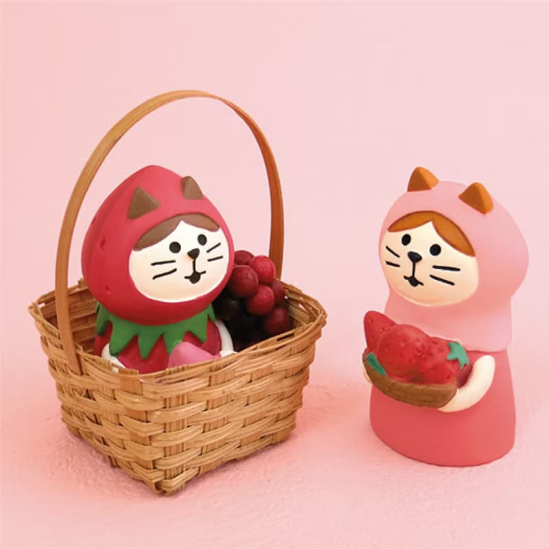 日本Decole Concombre - 士多啤梨情人節