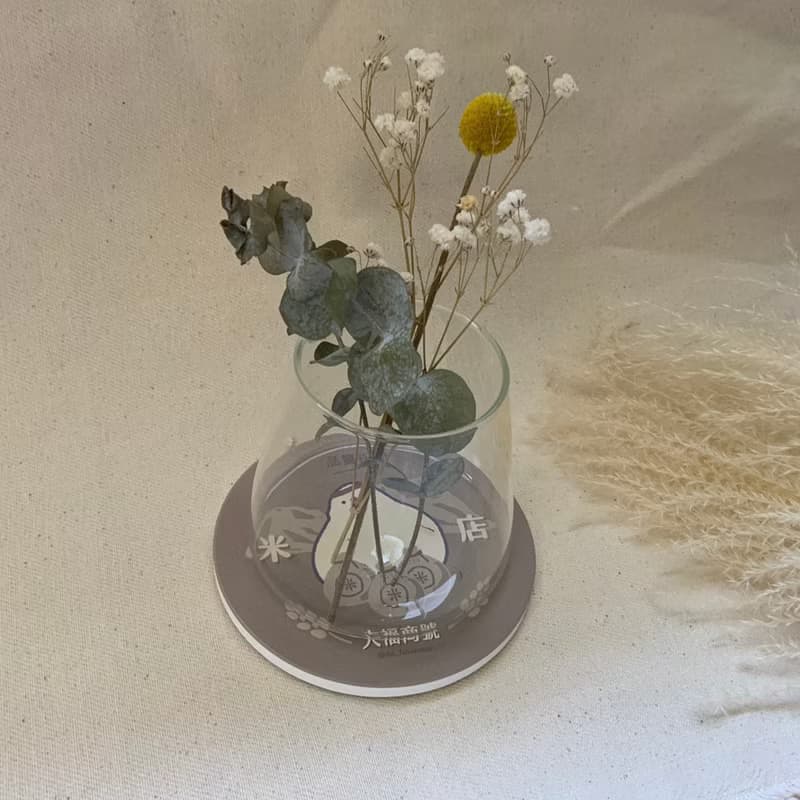 【快速出貨】大福商號系列-陶瓷吸水杯墊/吸水杯墊/防滑杯墊