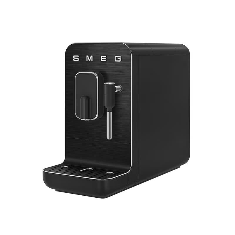 【SMEG】義大利全自動義式咖啡機-永夜黑