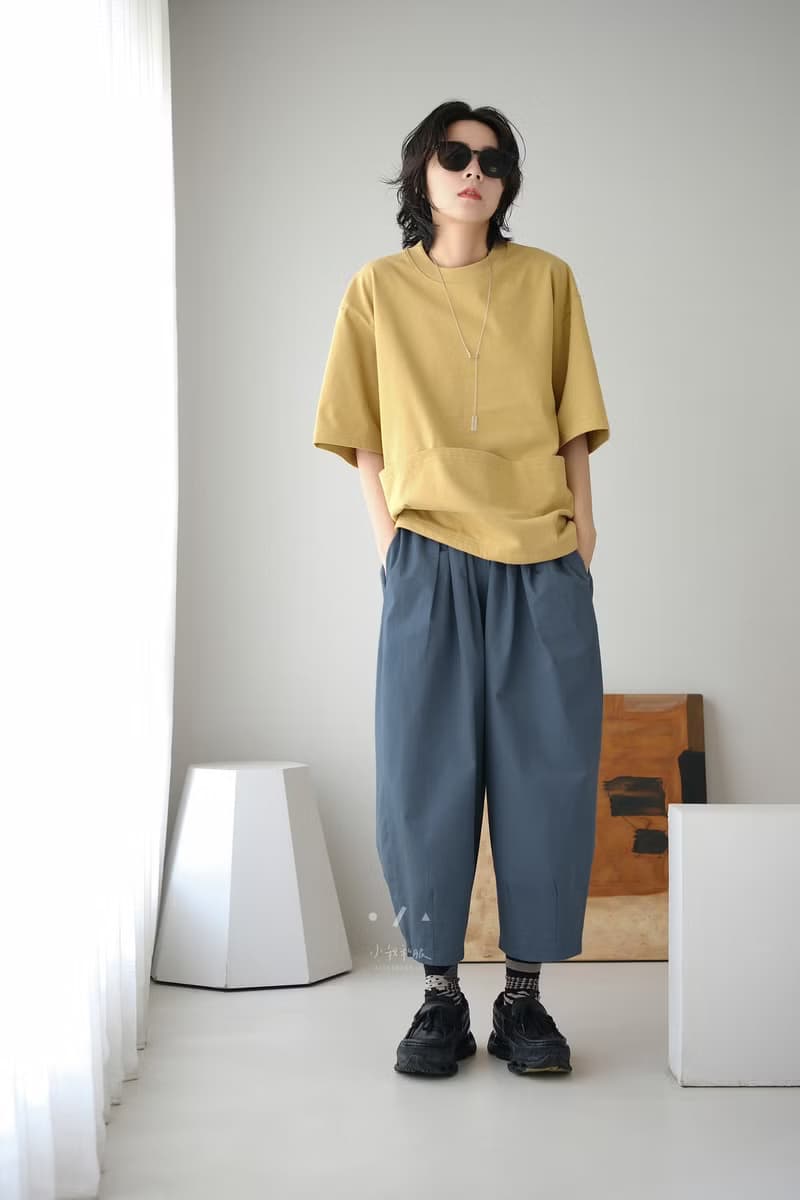 小我獨家 錢包手機鑰匙三眼怪口袋TEE - 2色 - 三眼黃 現貨