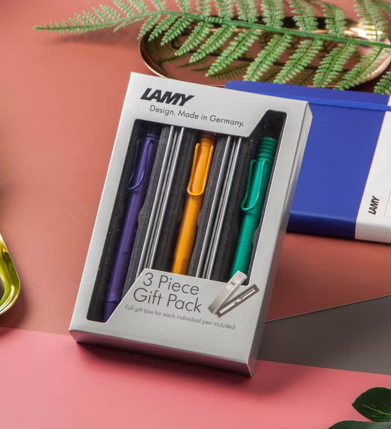 LAMY 三入原子筆禮盒 / safari狩獵者系列 - candy - 無刻字