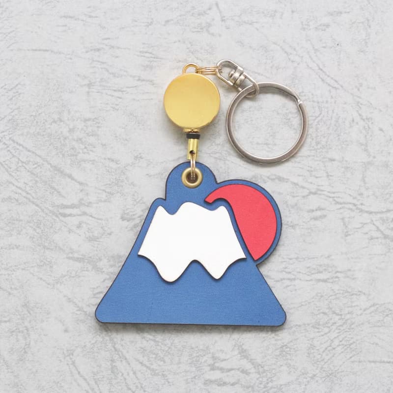 小小富士山日出悠遊卡+發票載具(手工植鞣 真皮)