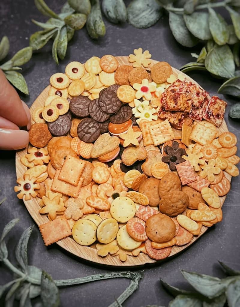 【數位】微型芝士蛋糕。 教程聚合物粘土。 迷你食品。 小糖果。 視頻
