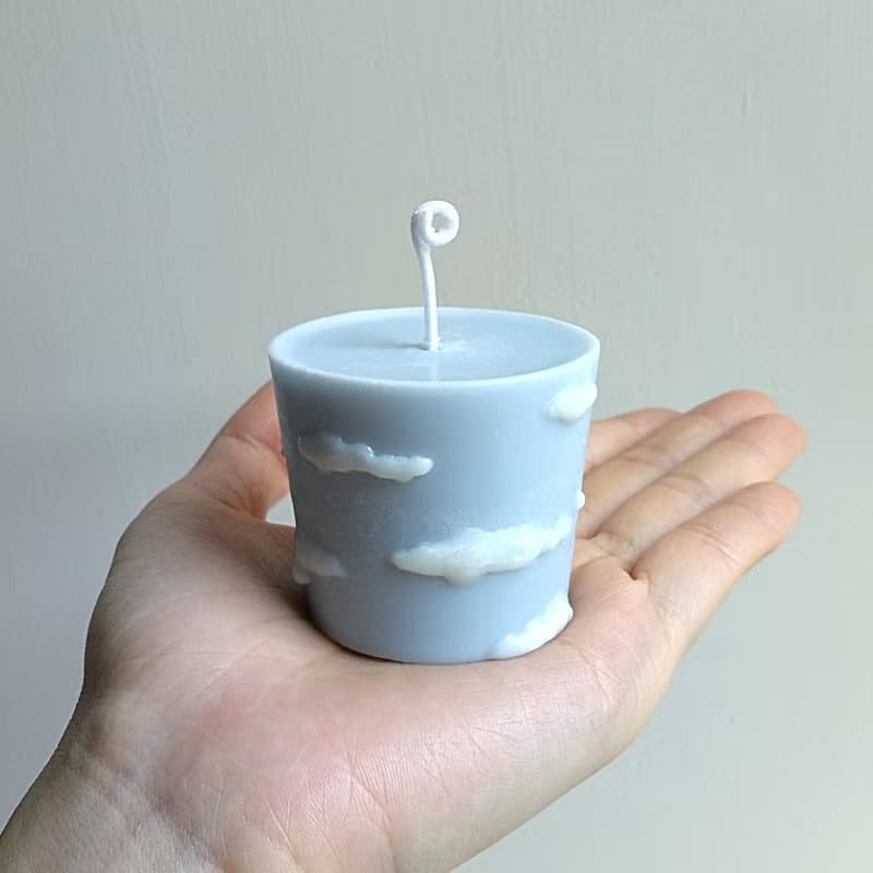 Clouds 花香系 60g 香氛大豆蠟燭 玫瑰野薑花茉莉 |婚禮小物 回禮