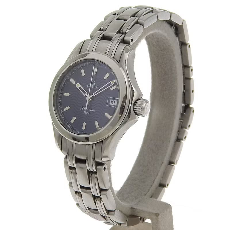 【日本直送】OMEGA シーマスター120M 腕時計 ジャック・マイヨール100ダイブ 20周年記念限定モデル 2501.89 SS クオーツ 【中古】