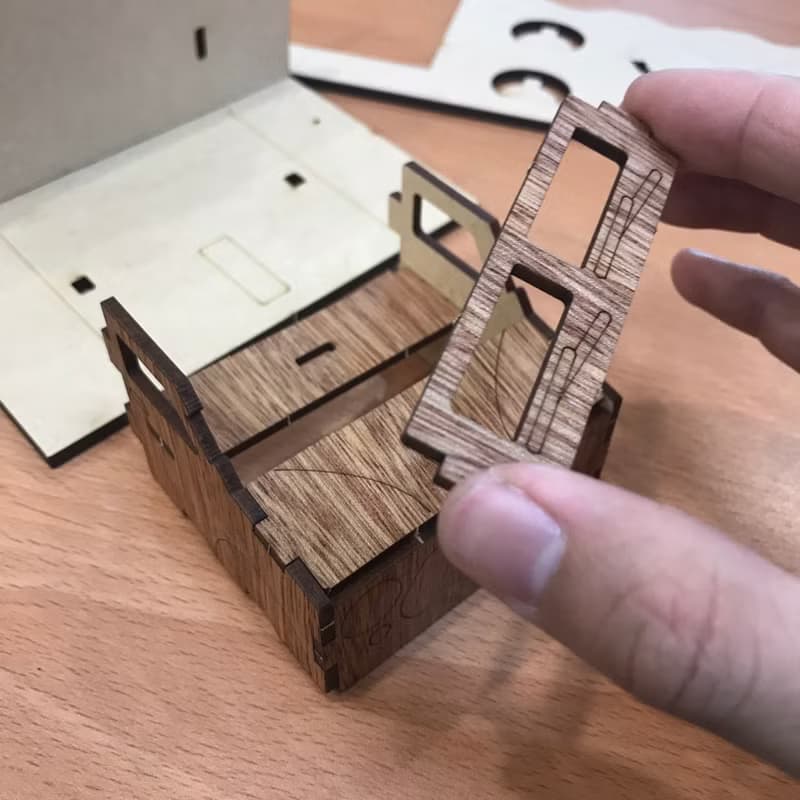售完不補【父親節禮物】一路平安 留言 便條夾 手作DIY 組裝 木質