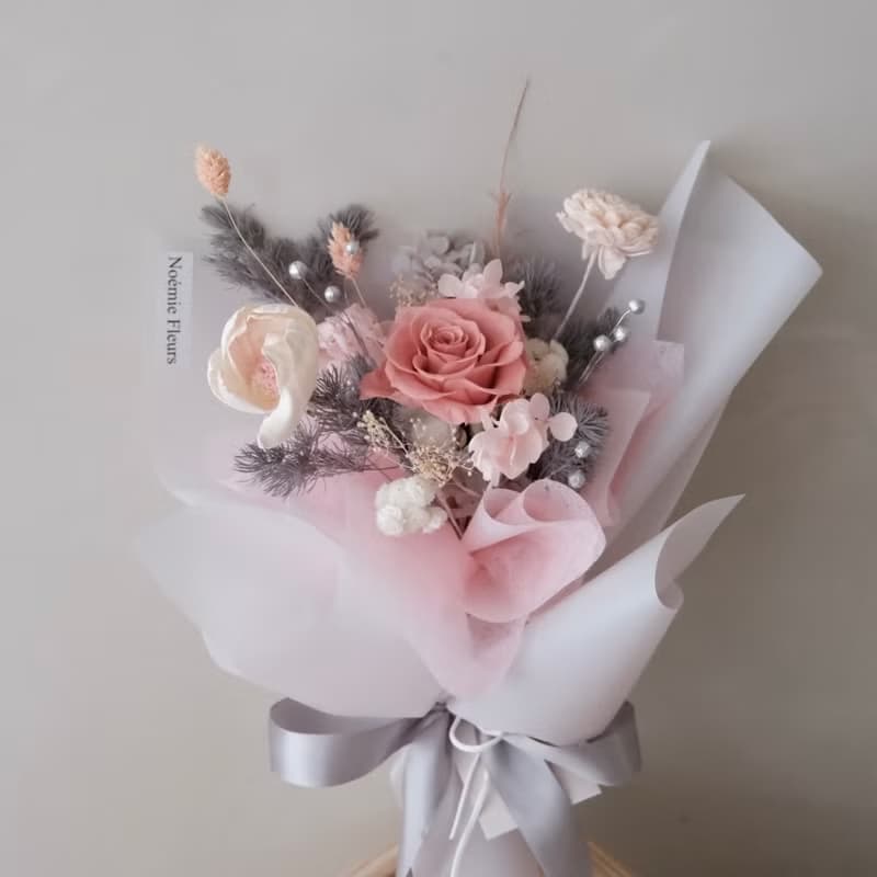 | 情人節永生花花束 |  生日花束/情人節花束