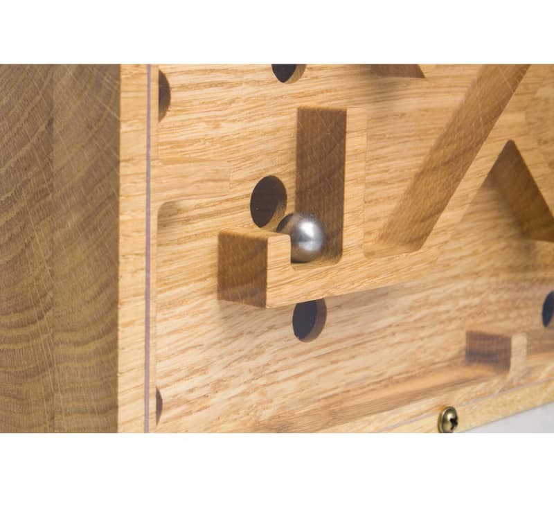 Wooden balance board Labyrinth busy game for kids adults Wood escape room puzzle