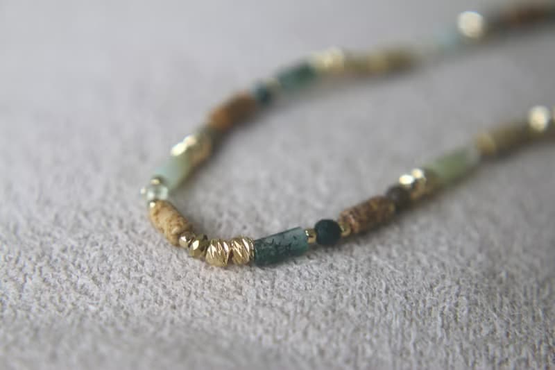 手環 阿拉善石 瑪瑙 文化石 - 彩虹糖-