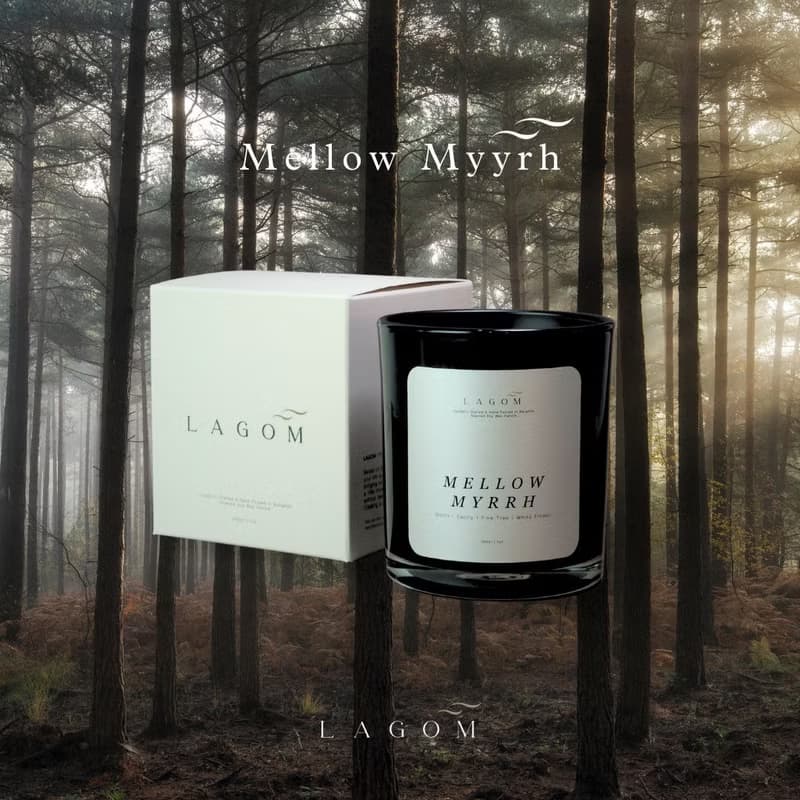 LAGOM 醇厚沉沒藥-手工香氛蠟燭 200ml