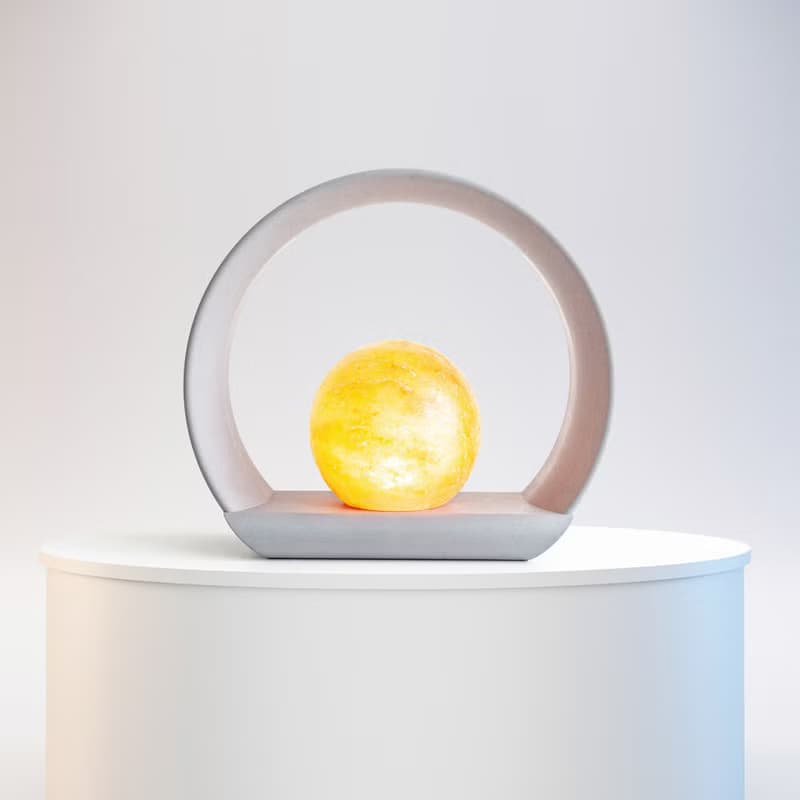 ONELIVINGS MADO |峒| 喜馬拉雅鹽燈 SPHERE (15cm)