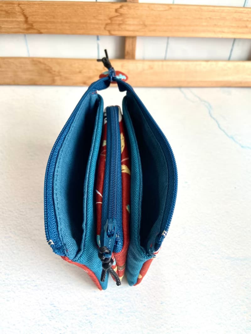 幸福鳥五層包 收納包 母親節 生日 交換禮物 有三色