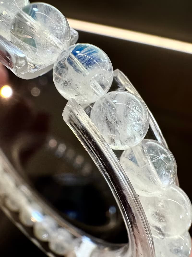 小資本性價比高馬島彩虹藍月光幻彩色6-6.5mm人緣桃花提升魅力