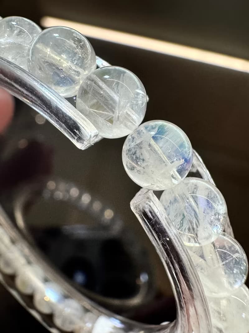 小資本性價比高馬島彩虹藍月光幻彩色6-6.5mm人緣桃花提升魅力