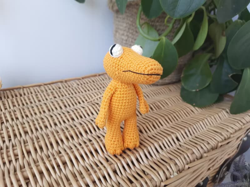 Rainbow friend toys gift. Stuffed doll for kids. Orange rainbow friends Roblox