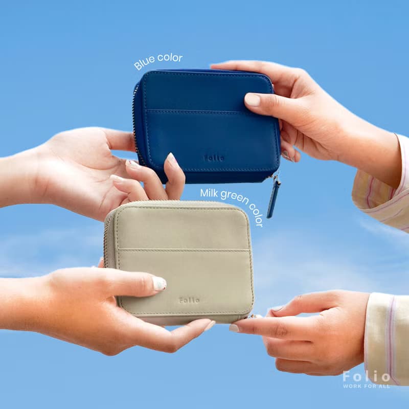 FOLIO BRAND: Bliss Zipper Wallet