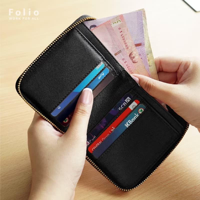 FOLIO BRAND: Bliss Zipper Wallet