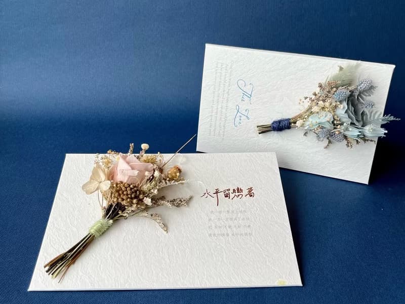 永生花の卡/手工卡片/手工書