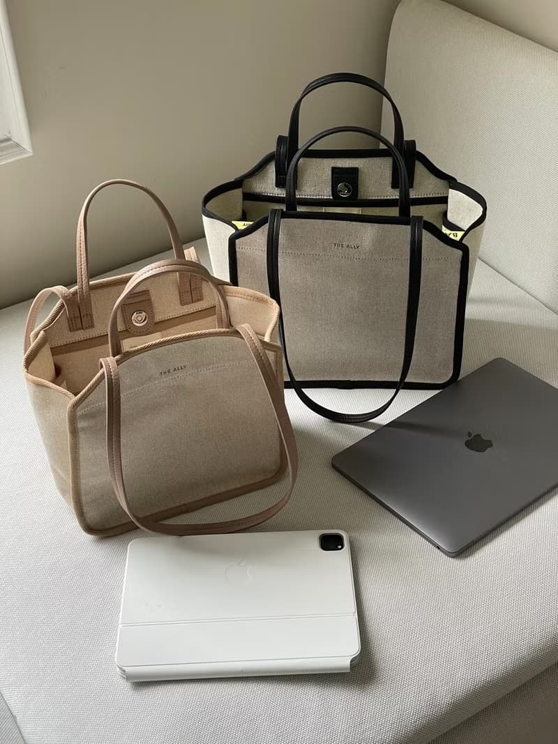 韓國 The Ally | LARGE DANA BAG | 大 | 黑色 | 手袋 單肩包