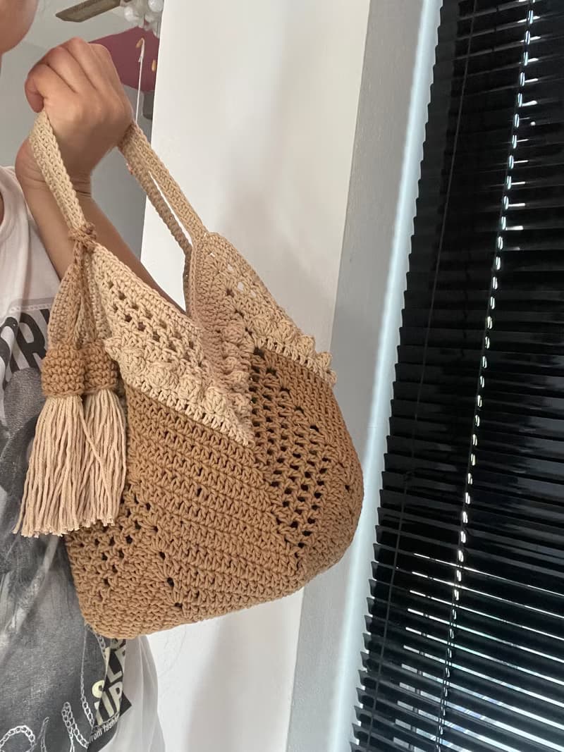 Granny Square Bag,Hand Bag